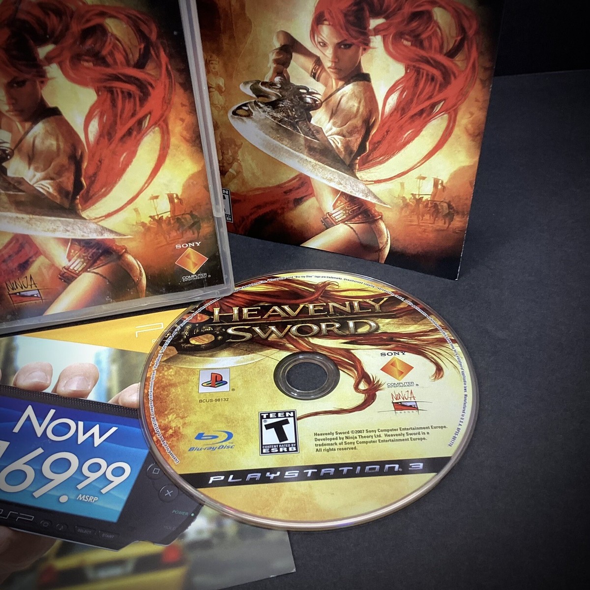 Heavenly Sword Sony PlayStation PS3 Game Complete With Manual Tested