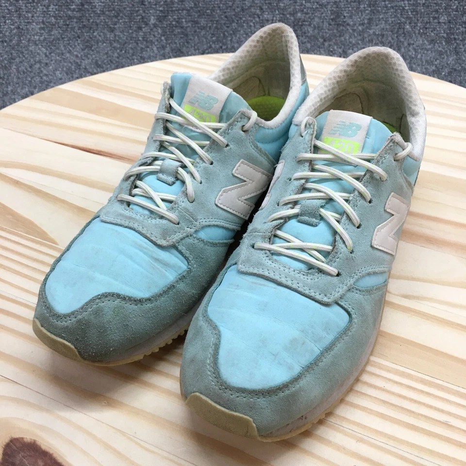 Zapatillas bajas deportivas New Balance para mujer 8,5 B 420 WL420AZB azul gamuza Foto 3 de 4