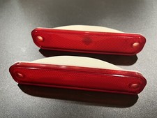 1973-1980 Chevy Gmc Truck Rear Side Marker Light Lamp Red Pair