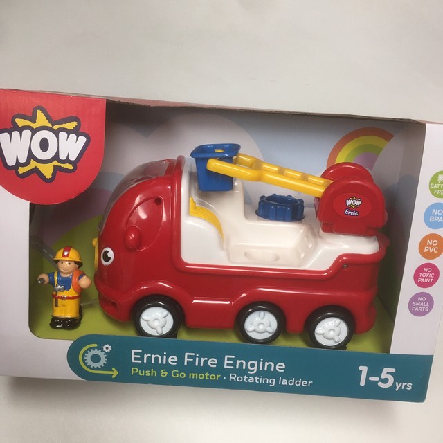 wow toys ernie fire engine