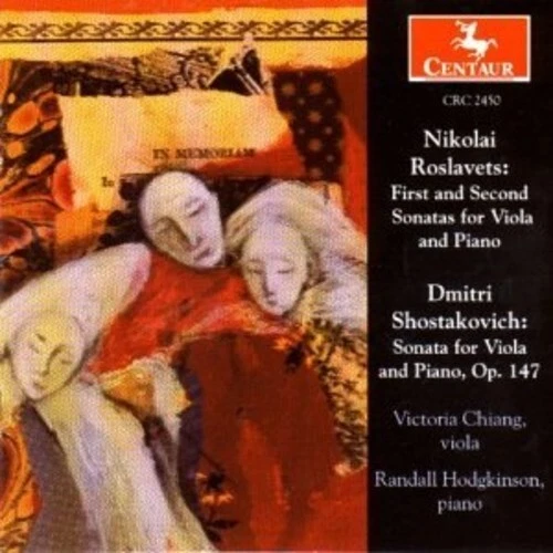 ROSLAVETS: FIRST SONATA FOR VI NEW CD - Picture 1 of 1