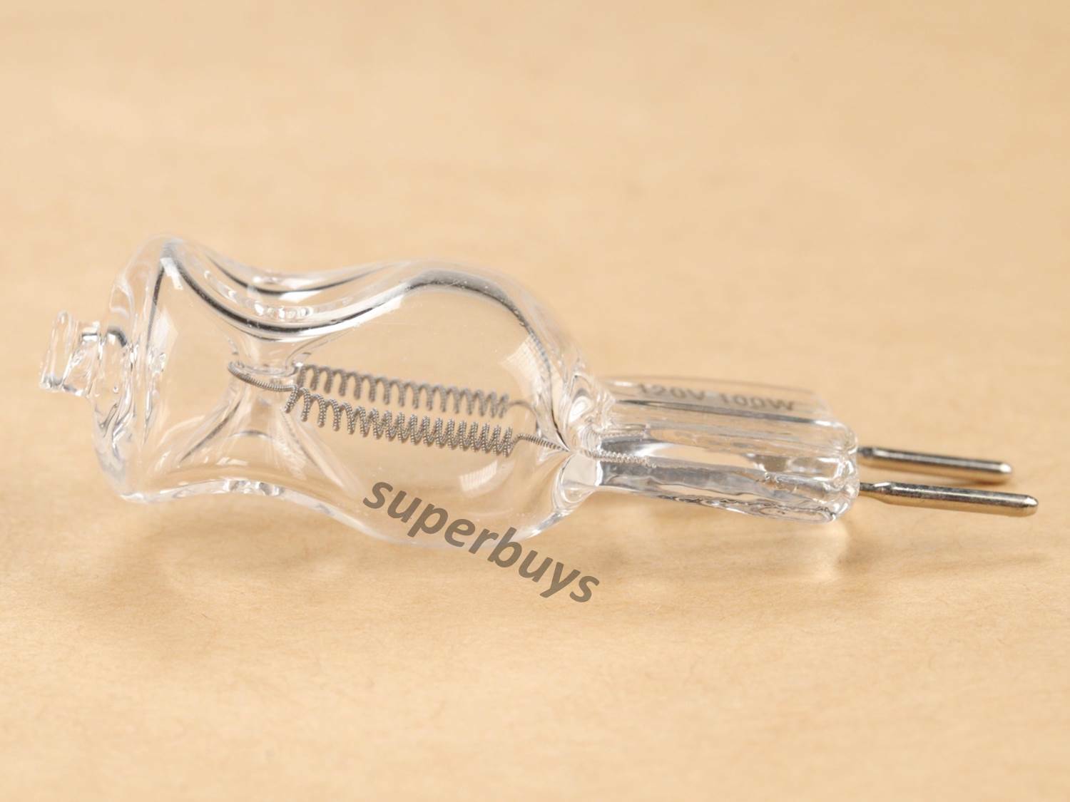2pcs 100W G8 120V Clear Tungsten Halogen Dimmable Light Globe Bi-Pin ...