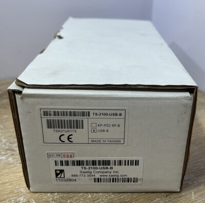 Ruby Electronics TS-2100 USB Hand Held CCD Barcode Scanner
