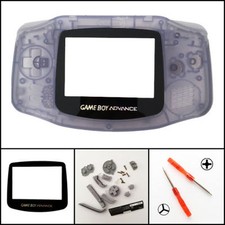 GBA Nintendo Game Boy Advance Replacement Housing Shell GLASS Screen Len Glacier