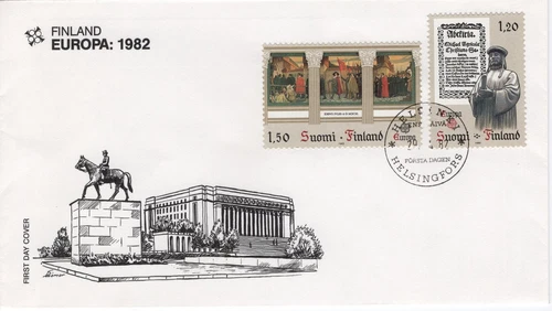 FINLAND   1982 EUROPA Stamps - Historic Events   FDC4306