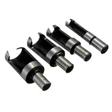 Cal-Hawk 4-Pc Plug Cutter Set (1/4", 3/8", 1/2" & 5/8"), CDBPC4P