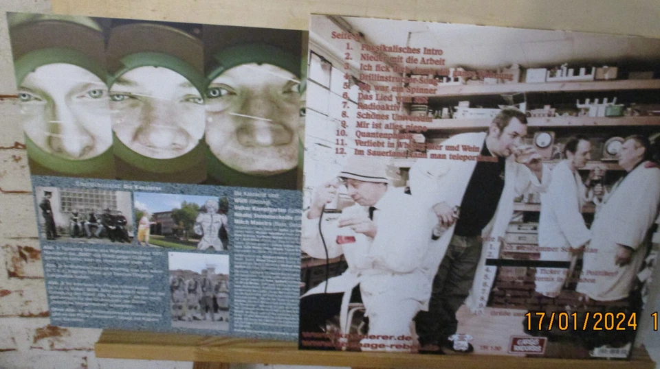 Die Kassierer - Physik LP , Reissue, lim. 500 , NEU - Bild 2 von 2