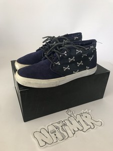 navy suede slip on vans