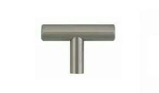 Ultra Hardware 59874 Pull T Bar 2" Handle Stainless Steel Finish