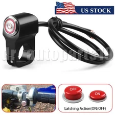 7/8" Handlebar Headlight Fog Spot Light Switch On/Off Motorcycle Dirt Bike US