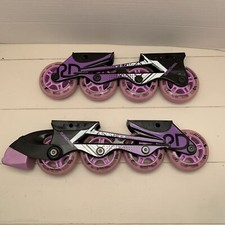 Roller Derby RD Inline Skate Blades Replacement Wheels Purple Pink Black NEW