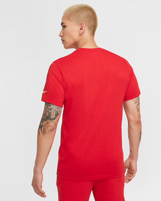 Nike RF Foundation Tシャツ 赤 NIKE [L] Men's RF Roger Federer Tennis T-Shirt-Red 871729-653