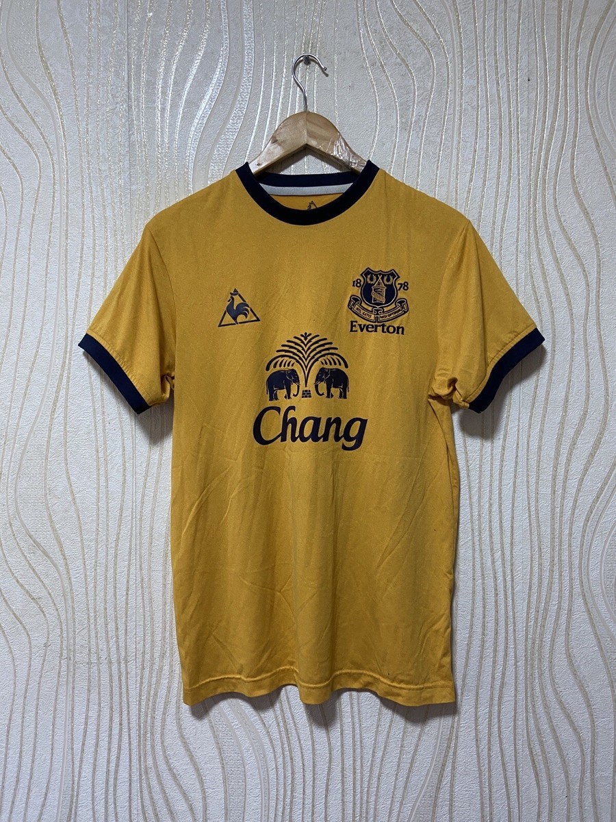 EVERTON 2011 2012 AWAY FOOTBALL SHIRT SOCCER JERSEY LE COQ SPORTIF