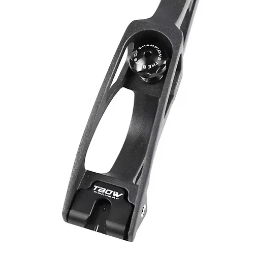 Elevador de arco recurvo 20-40 lb 25" interfaz F extremidades derribo tiro con arco deportes caza - Imagen 11 de 17