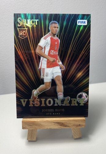 2023-24 Select FIFA Soccer JORREL HATO VISIONARY Prizm CASE HIT AJAX