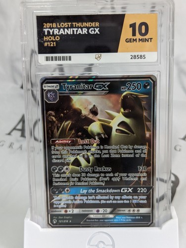 Tyranitar-GX graded ACE 10 for sale on eBay