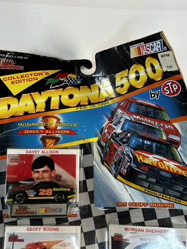 Lotto set Racing Champions Daytona Davey Allison Shepherd Bodine con Elliott NASCAR - Foto 4 di 5