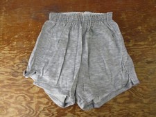 Vintage NOS 70's Dodger gym running Shorts Youth Sizing Gray 1 