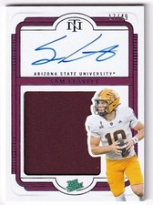 2025 National Treasures Collegiate SAM LEAVITT Rookie Patch Auto 17/49 - LSU