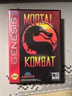 Mortal Kombat for Sega Genesis 1993 Game and Box