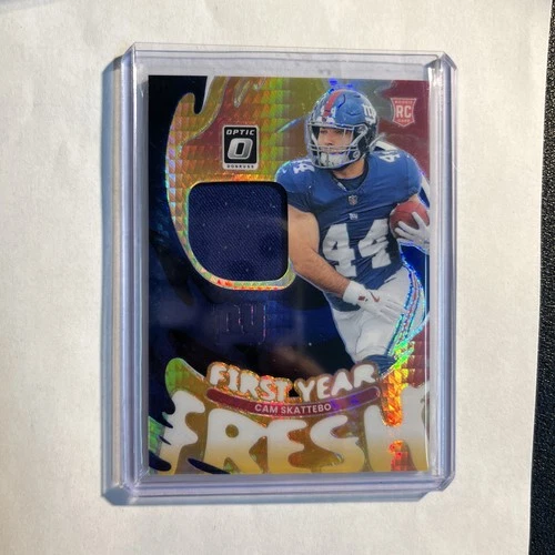 2025 Donruss Optic Cam Skattebo Base (RAW)