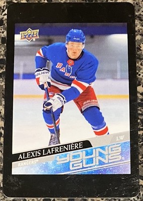 2022 Upper Deck Young Guns Alexis Lafreniere Key Card New York Rangers Mon Expo
