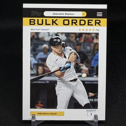 2026 Topps Series 2 Giancarlo Stanton Base (RAW)