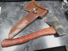 Vintage Genuine Plumb Boy Scout Hatchet Axe & Sheath