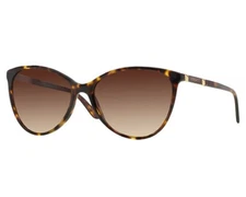 Versace 4260 108/13 Women's 58mm Round Cat Eye Sunglasses Havana Brown Gradient