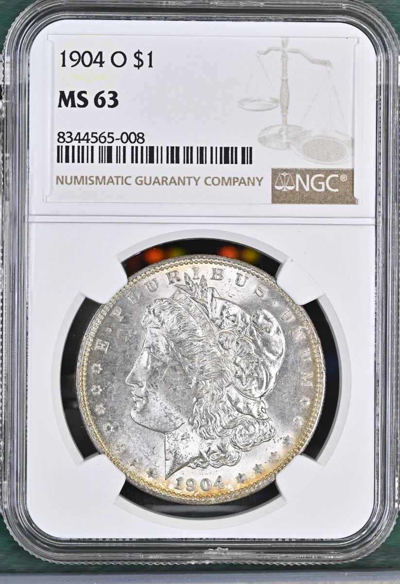MS 63 Graded 1904 Year Morgan US Dollars (1878-1921) for sale | eBay