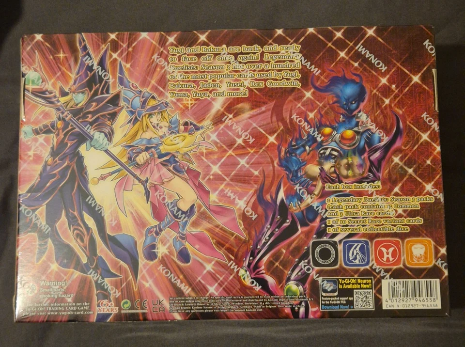 Yu-Gi-Oh! Legendary Duelists Season 3 - 1st Edition - Sealed Display Box - Bild 2 von 3
