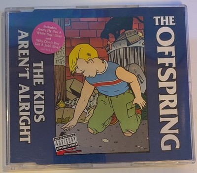The Offspring - The Kids Aren't Alright - 1999 Audio-CD+Poster New Unsealed  