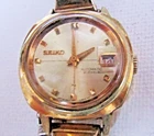 Seiko Hi-Beat Ladies Vintage Gold Tone 21 Jewels Automatic Watch 2205-0249