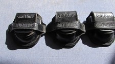 LOT OF 3 FRANKLIN MINT HARLEY DAVIDSON POCKET WATCH POUCHES FOR REPAIR