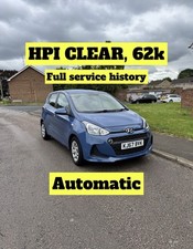 Hyundai i10 2018 (67) Automatic 60k Miles HPI CLEAR + FULL HISTORY 1.2