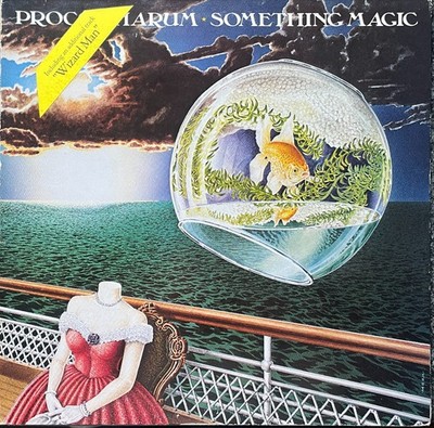 Procol Harum Something Magic 1977 Uk Chrysalis Vinyl LP Chr 1130 With inner