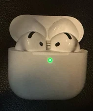 Apple AirPods 4 Wireless Earbuds Bluetooth Headphones w/ Charging Case MXP63LL/A