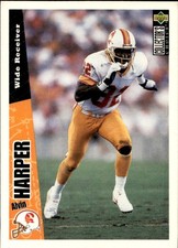 NFL card # 342 Alvin Harper Upper Deck 1996