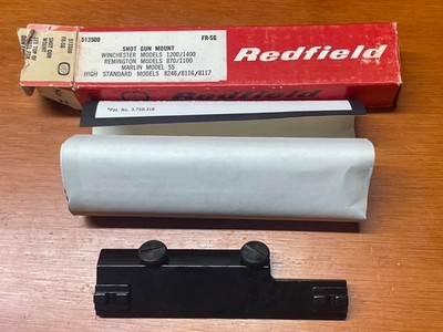 REDFIELD SHOT GUN SCOPE BASE WINCHESTER, REMINGTON, MARLIN, HIGH STANDARD ''READ''