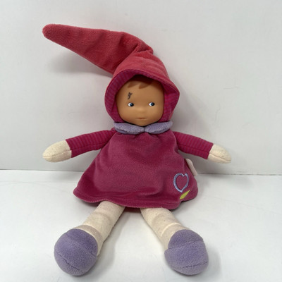 Corolle Baby Elf Doll Pink Soft Body Vinyl Face 9  Plush Toy 2013 Toddler