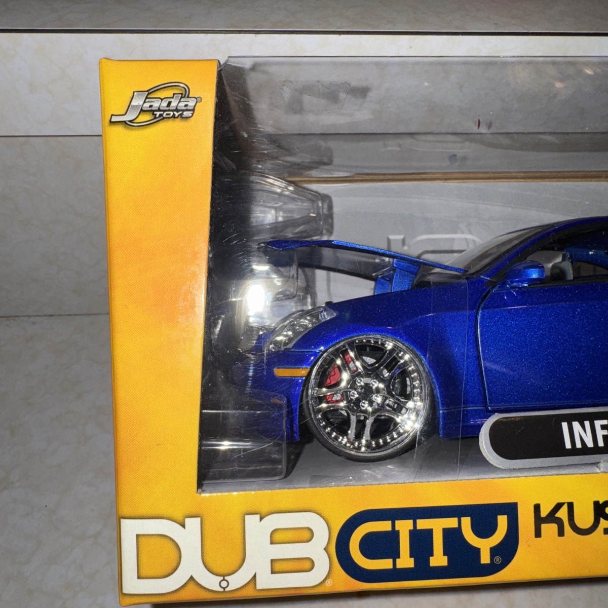 Jada Toys Dub City Kustoms 1:24 Diecast Car Infiniti G35 NIB Blue