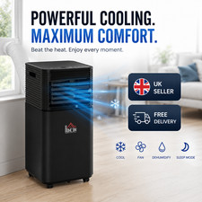 Image of Portable Air Conditioner 5000 BTU 4 Modes LED Display Timer Home Office