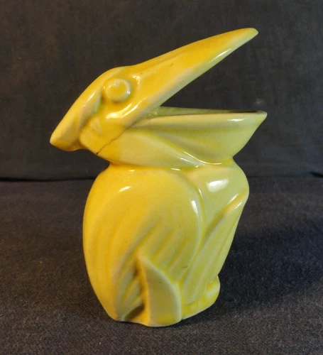 Rare McCoy Miniature Pelican Pottery Figure  READ DESCRIPTION