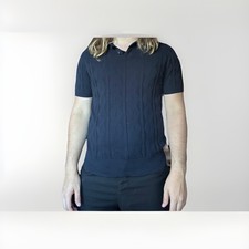 Ché Studios Knit Polo – Excellent Condition – Size M – Luxury Resort Knit