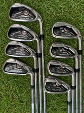 TaylorMade Burner 2.0 Iron Set 8pcs 4-PW,AW Steel Shaft S Flex RH 1 Day Handling
