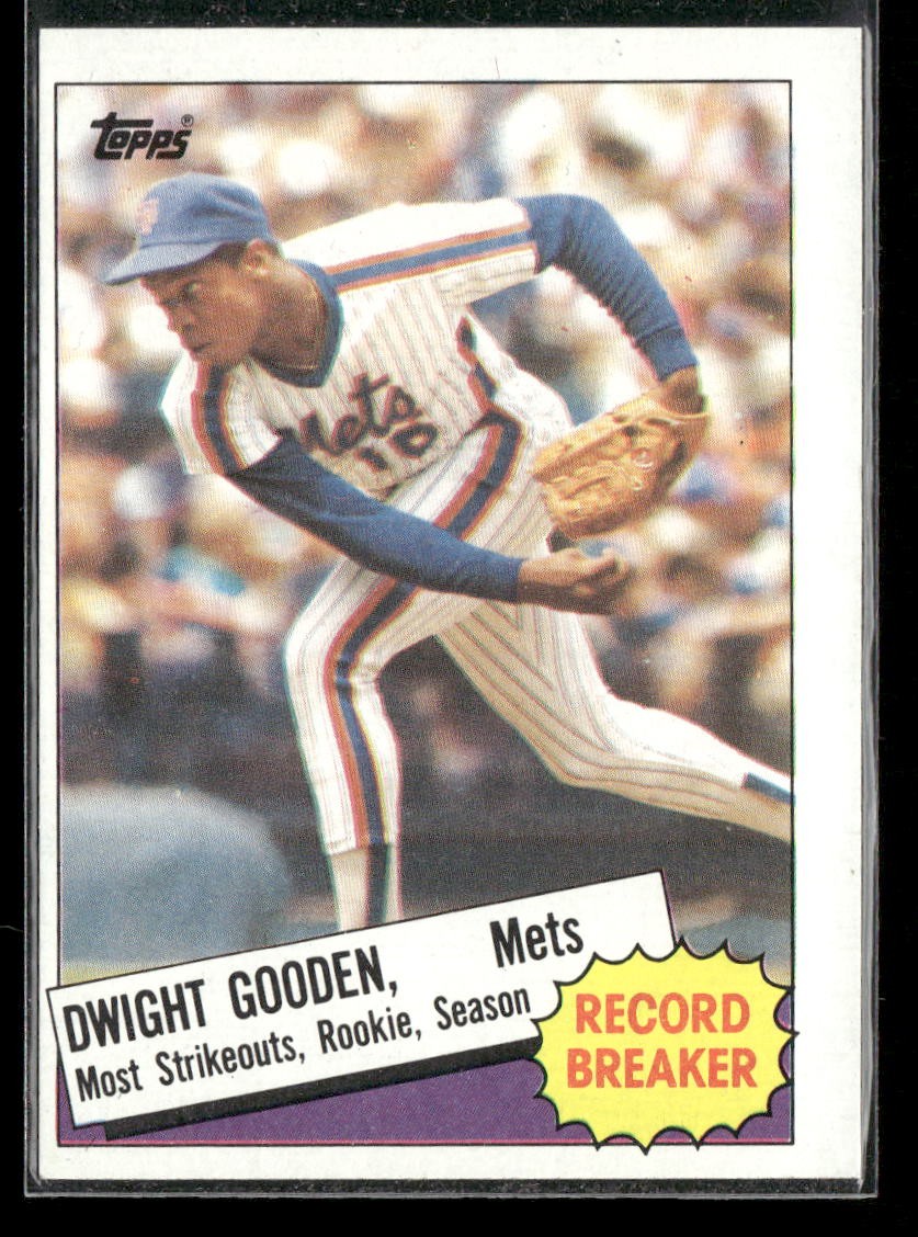 1985 Topps #3 Dwight Gooden New York Mets