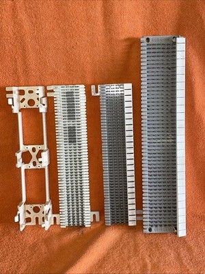 Lot Of 3 AT&T 66 Punch Down Blocks 66B4-25-66 MI-25-R66MI-50