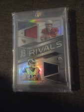 2018 Panini Spectra Josh Rosen/Jared Goff Dual Jersey Patch /199 Refractor