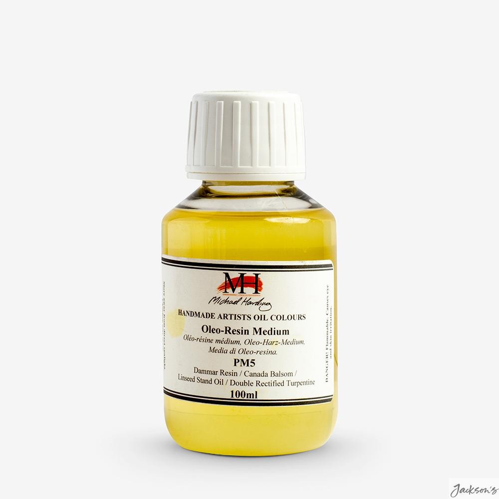 Michael Harding Oleo Resin Medium Canada Balsam 100ml Oil Paint Glazing