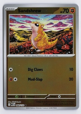 Sandshrew - MEG #068/132 ME01: Mega Evolution Reverse Holofoil NM
